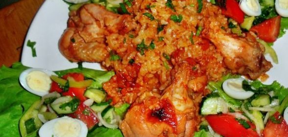 Жареные пышные лепешки (бхатуры)