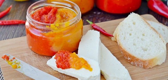Конфитюр из сладкого и острого перцев