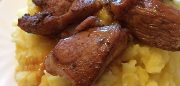 Шашлык в рукаве (из свинины)