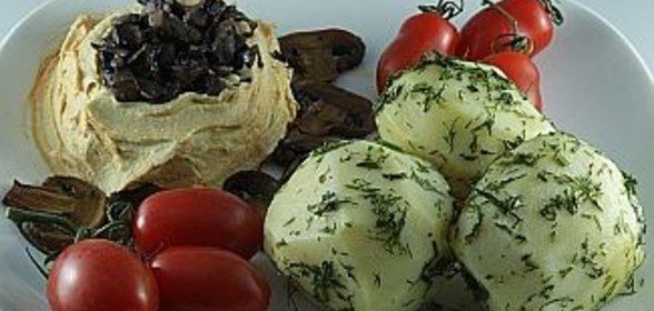 Хумус с грибами