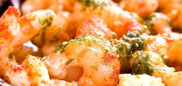 Креветки в соусе