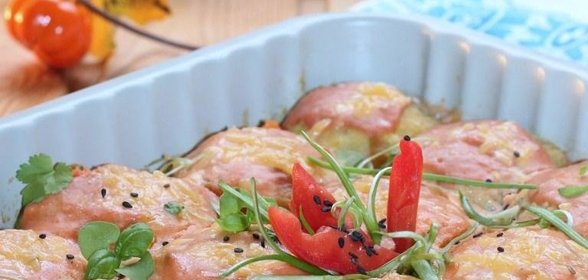 Биточки пшенные с сыром и зеленью