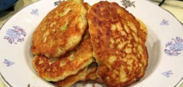 Блинчики из кабачков сладкие
