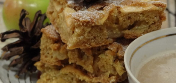 Belgian Apple Cake / Бельгийский яблочный пирог