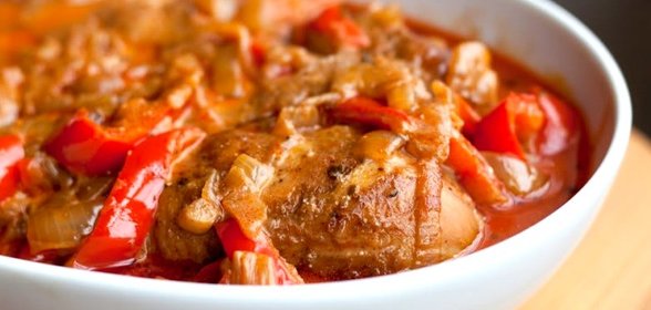 Курица по-венгерски