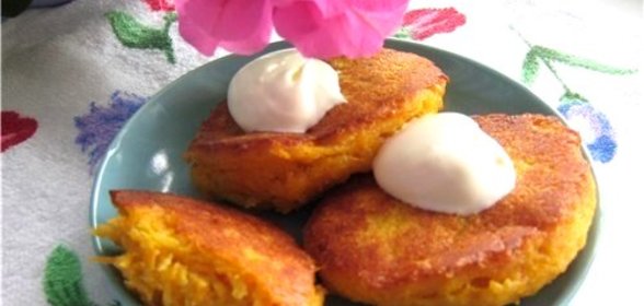 Морковные котлеты в мультиварке