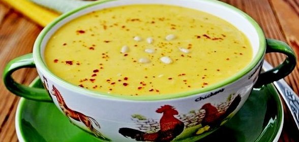 Каша манная коричневая