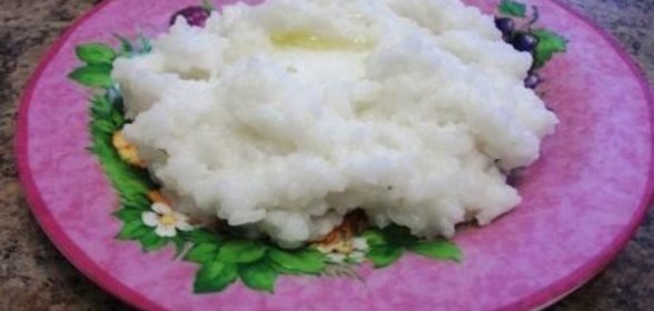 Каша рисовая молочная