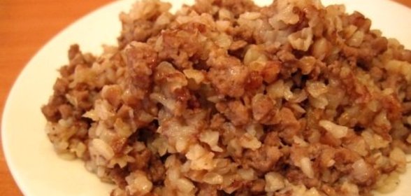 Гречка со свининой в мультиварке