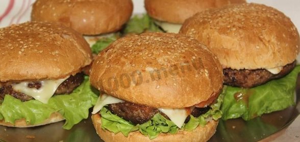 Чизбургеры как в Макдоналдсе