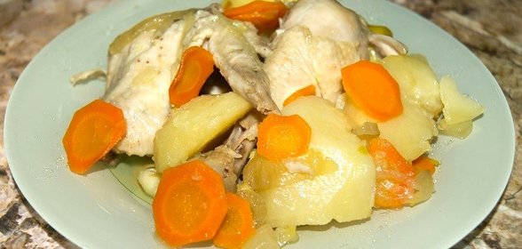 Курица по-татарски