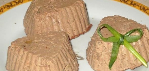 Домашний паштет из куриной печени