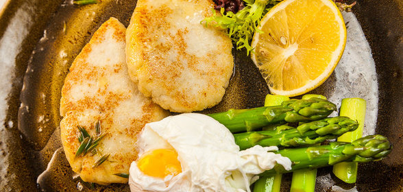 Котлеты из судака с польским соусом