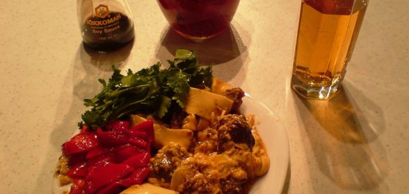 Голень цыпленка с сыром