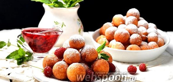 Творожные шарики жареные в масле