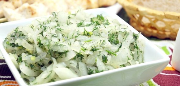Маринованный лук к шашлыку