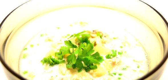 Шотландский суп «куллен скинк» с копченой рыбой