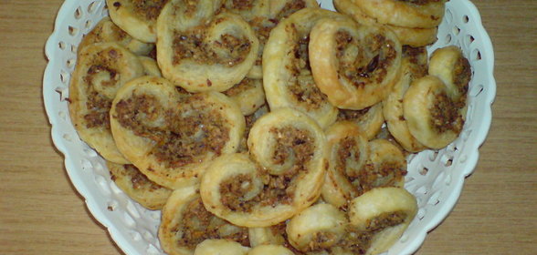 Сердечки с песто(вариант)