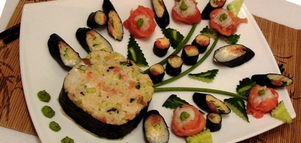 Суши-салат «Любимый букет»