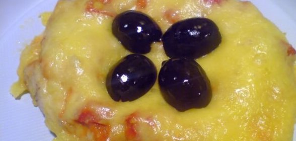 Помидоры с грибами и анчоусами