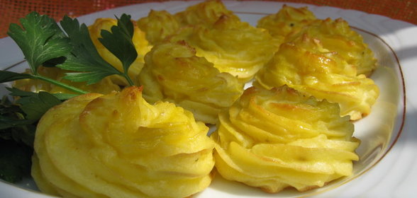 Пирожное Герцогиня - гарнир из картофеля ( Duchess Potatoes)