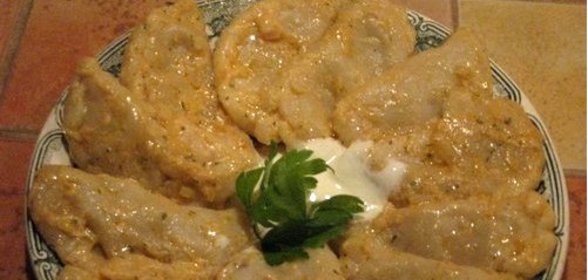 Вареники с кабачками