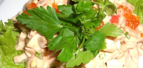 Чахохбили из лососины, жаренной на вертеле