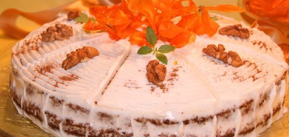 Морковный торт