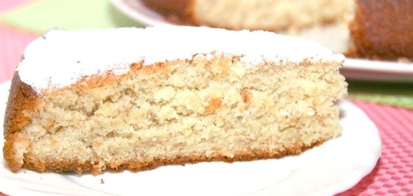 Пирог банановый