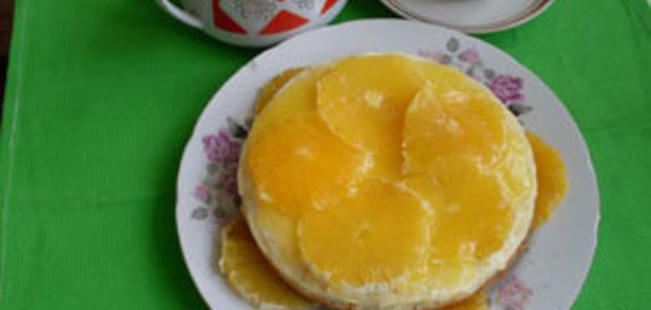 Чизкейк с апельсинами
