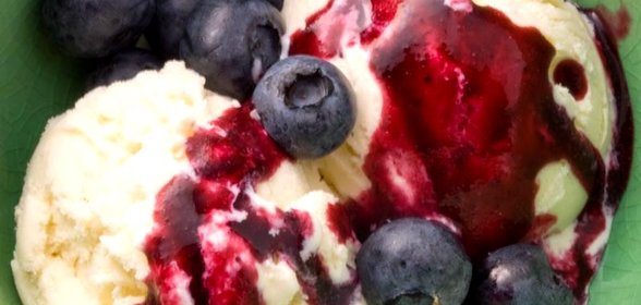 Чернично-лаймовый соус