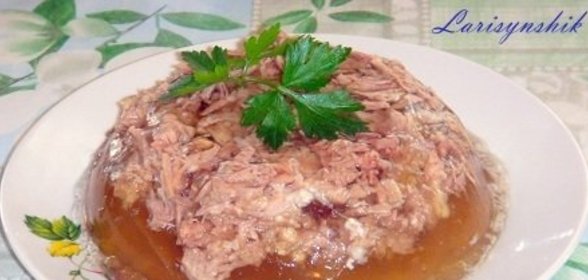 Холодец в мультиварке