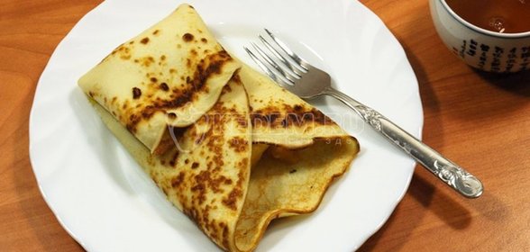 Блины с апельсинами