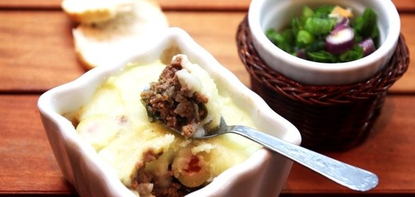 Пирог из фарша в духовке