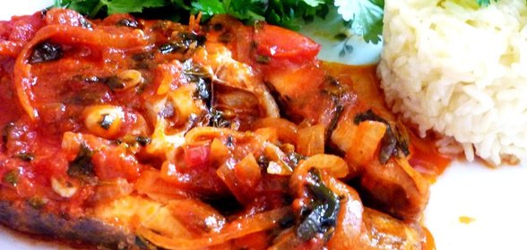 Рыбка в грузинском стиле