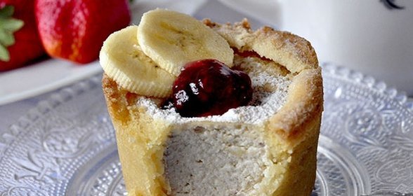 Кексики с творогом