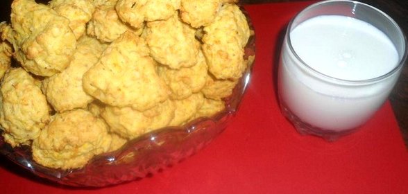 Мокровно-кокосовое печенье