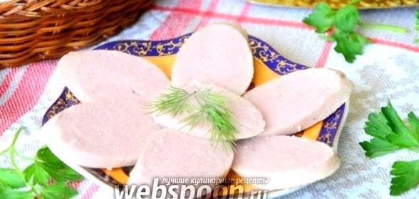 Домашняя докторская колбаса