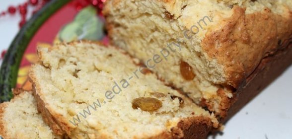 Кекс с творогом