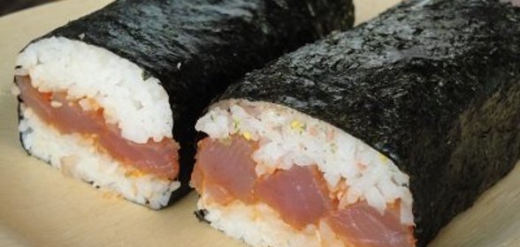 Мусуби с острым Тунцом ! ! !