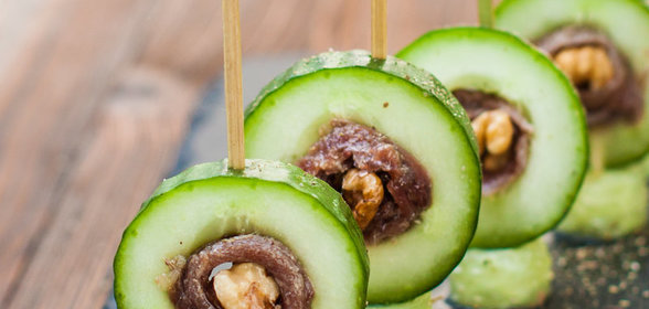 Закуска из свежих помидоров