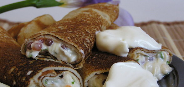 Блинчики с икрой «Курсантские»