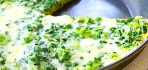 Омлет с кабачками