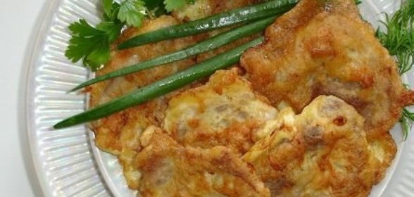 Лепешки из смеси кукурузной и пшеничной муки