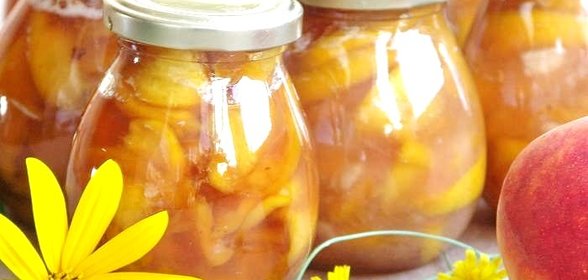 Варенье из персиков без воды