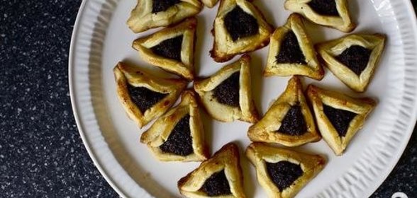 Печенье с маком и изюмом