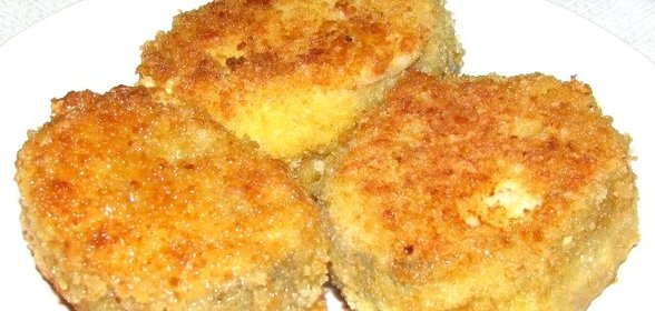 Рыба, жаренная с сыром