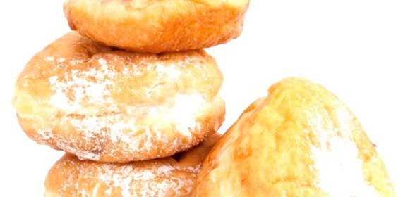 Пончики на сгущенном молоке