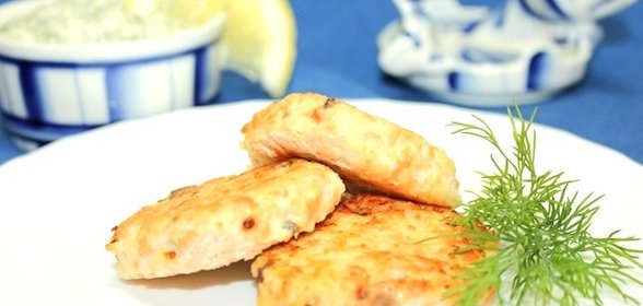 Рыбные котлеты из горбуши