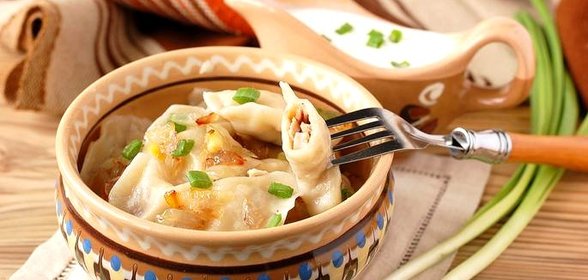 Вареники с мясом